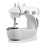 Швейна машинка 4 в 1 з педаллю FHSM 201 + адаптер 220, фото 2