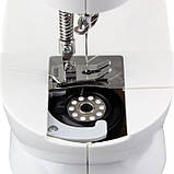 Швейна машинка 4 в 1 з педаллю FHSM 201 + адаптер 220, фото 3