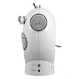 Швейна машинка 4 в 1 з педаллю FHSM 201 + адаптер 220, фото 4