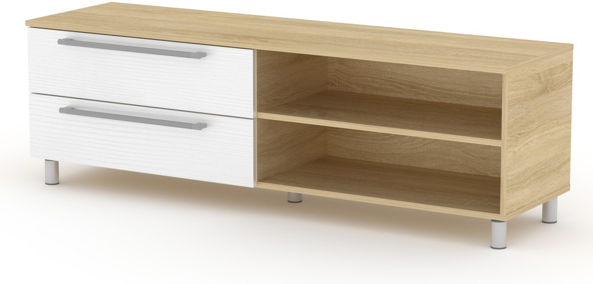 Тумба під ТВ МГ-4 Тумба-1 дуб комбі КОМПАНІТ (150х42х48 см), фото 1