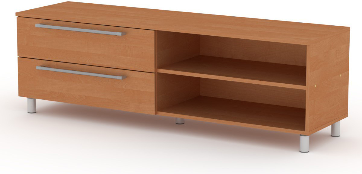 Тумба під ТВ МГ-4 Тумба-1 вільха КОМПАНІТ (150х42х48 см), фото 1