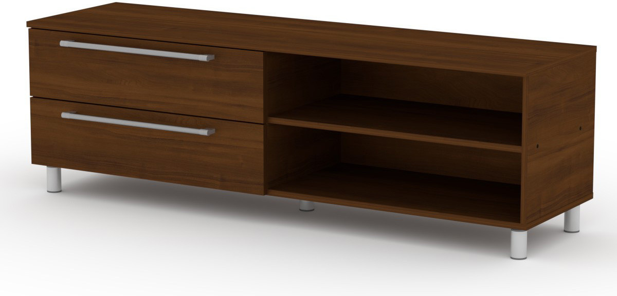 Тумба під ТВ МГ-4 Тумба-1 горіх екко КОМПАНІТ (150х42х48 см), фото 1