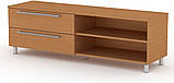 Тумба під ТВ МГ-4 Тумба-1 горіх екко КОМПАНІТ (150х42х48 см), фото 6