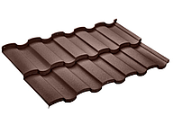 Модульна металочерепиця BudMat Rialto (Ріалто) 0,5мм матове покриття (SSAB-Швеція, Німеччина)