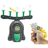 Інтерактивна гра Повітряний тир літаючі мішені пістолет із дротиками повітряні кульки Hover Shot AN, фото 6