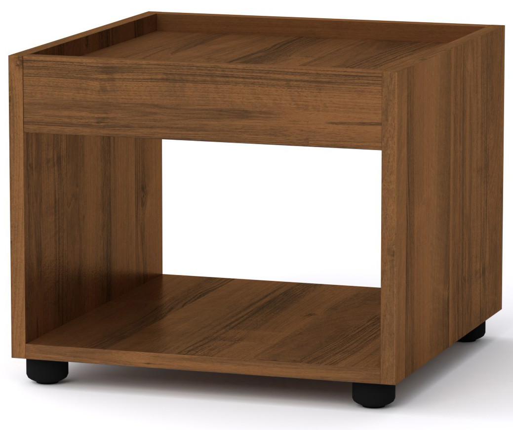 Стіл журнальний-1 МГ-6 Компаніт горіх еко (42х42х35 см), фото 1