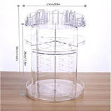 Акриловий органайзер 360° для косметики 3D, фото 4