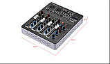 Мікшерний пульт Аудіокшер Yamaha Mixer BT4000  ⁇  4 канали  ⁇  MP3  ⁇  USB  ⁇  Bluetooth, фото 4