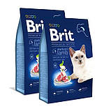 Brit Premium Sterilised Lamb для стерилізованих кішок із ягням, фото 2