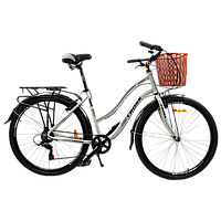 Міський алюмінієвий Cross Elegant 28 (7 швидкостей) дорожній жіночий велосипед