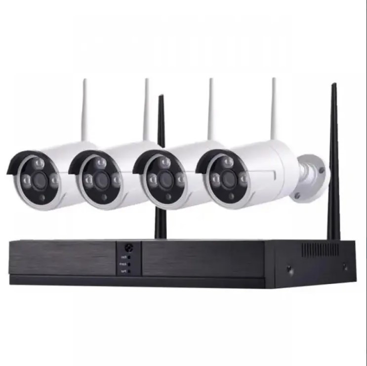 Комплект відеоспостереження бездротовий DVR 5G KIT CAD Full HD Wi-Fi на 4 камери з реєстратором