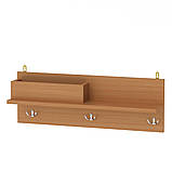 Вішалка В-6 П-31 Компаніт вільха (70х14,2х24 см), фото 5
