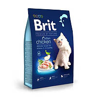 Brit Premium Kitten Chicken для котят с курицей 8 кг