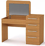 Трюмо-9 білий Компаніт (116.7х50x81,6 см), фото 6