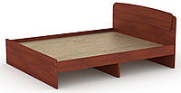 Ліжко двоспальне Класика-160 Яблуня (204.2х165.2х86 см) КОМПАНІТ