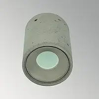 Бетонный светильник Ø104мм h140мм GU10 накладной серый