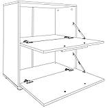 Тумба під взуття ТО-19 Дуб сонома Компаніт (70х38x84,2 см), фото 3