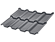 Модульна металочерепиця BudMat Ferrara (Феррара) (0,5мм матове покриття (SSAB-Швеція, Німеччина)