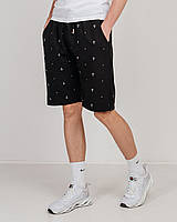 Чоловічі трикотажні шорти, чорного кольору.