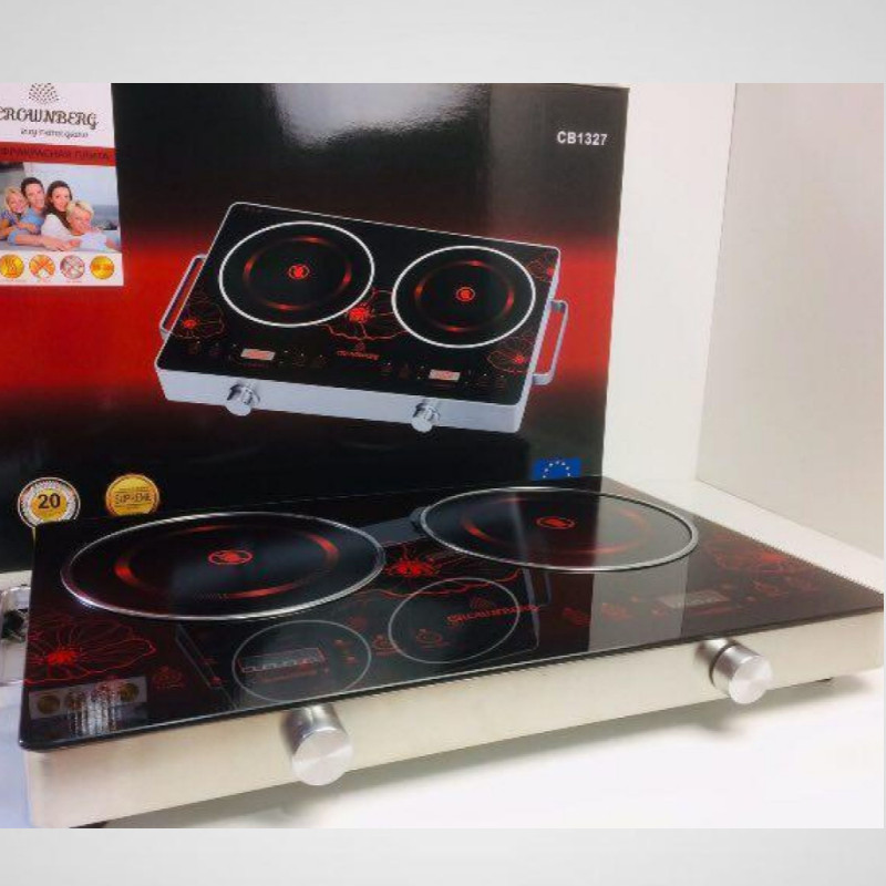 Купить Инфракрасная плита настольная Crownberg CB-1327 Германия на две ...