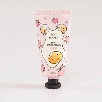Крем для рук з екстрактом жовтка і персика daeng gi meo ri egg planet peach hand cream 30 мл.