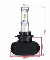 Комплект світлодіодних ламп головного світла LED S1-H3/50710, фото 2