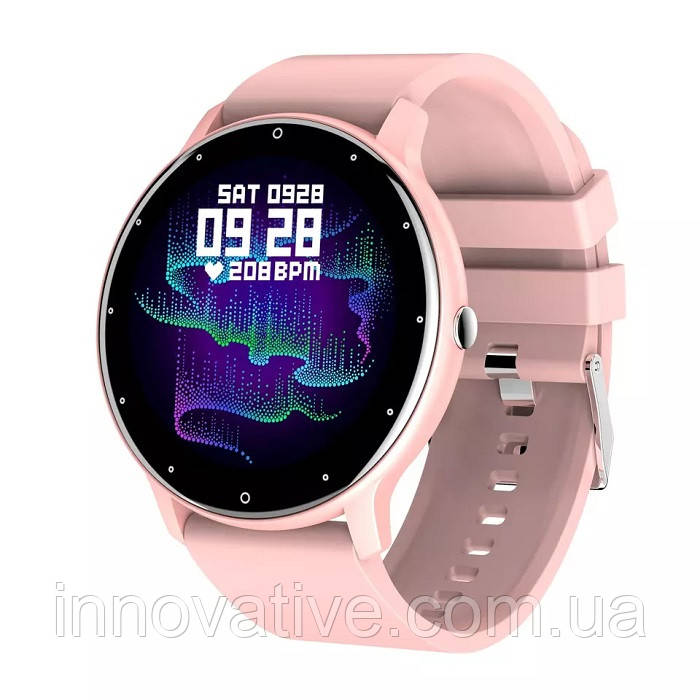 Розумний годинник Jiks Watch Lite з вимірюванням артеріального тиску (Рожевий)