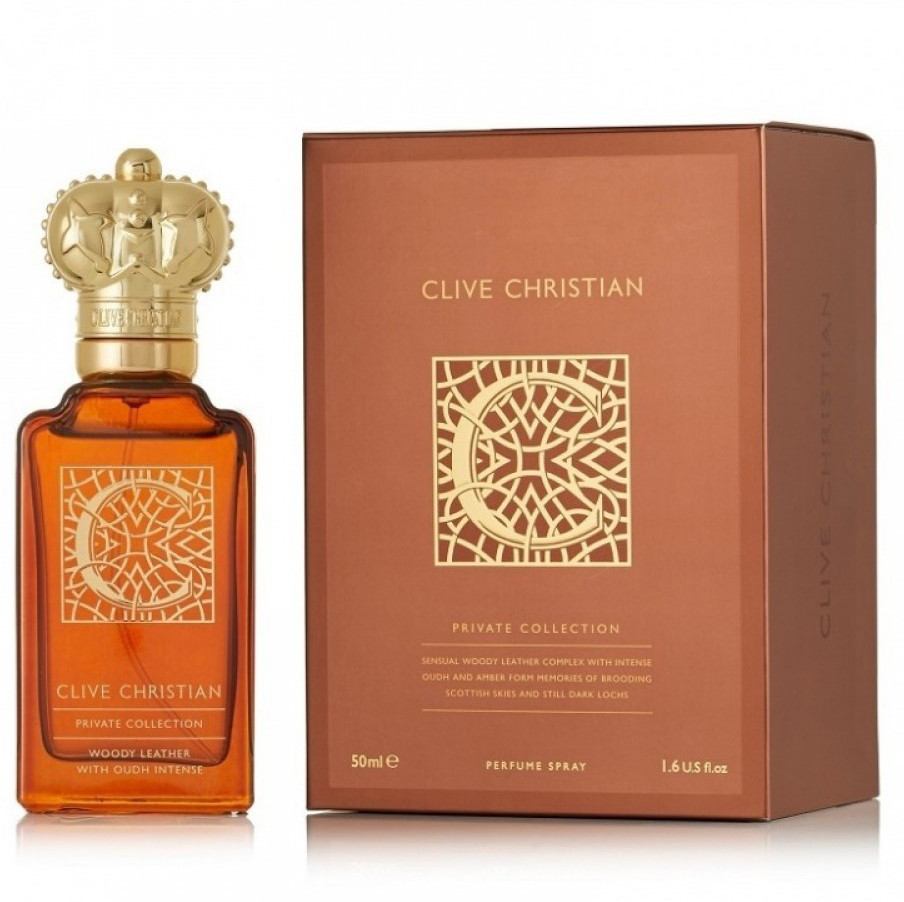 Духи Clive Christian C Woody Leather With Oudh Intense для чоловіків - parfum 50 ml, фото 1