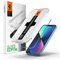 Захисне скло Spigen для iPhone 16e / 14 / 13 / 13 Pro — EZ FIT, HD, GLAS.tR (1 шт.) (AGL03724)