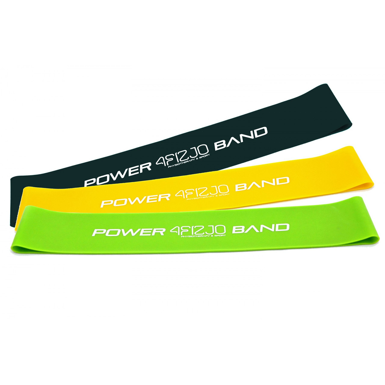 Гумка для фітнесу та спорту (стрічка-еспандер) 4FIZJO Mini Power Band 3 шт 5-20 кг 4FJ0008 aiw якість, фото 1