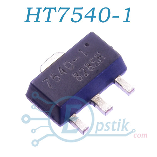 HT7540-1, стабілізатор напруги 4 В, 100 мА, SOT89