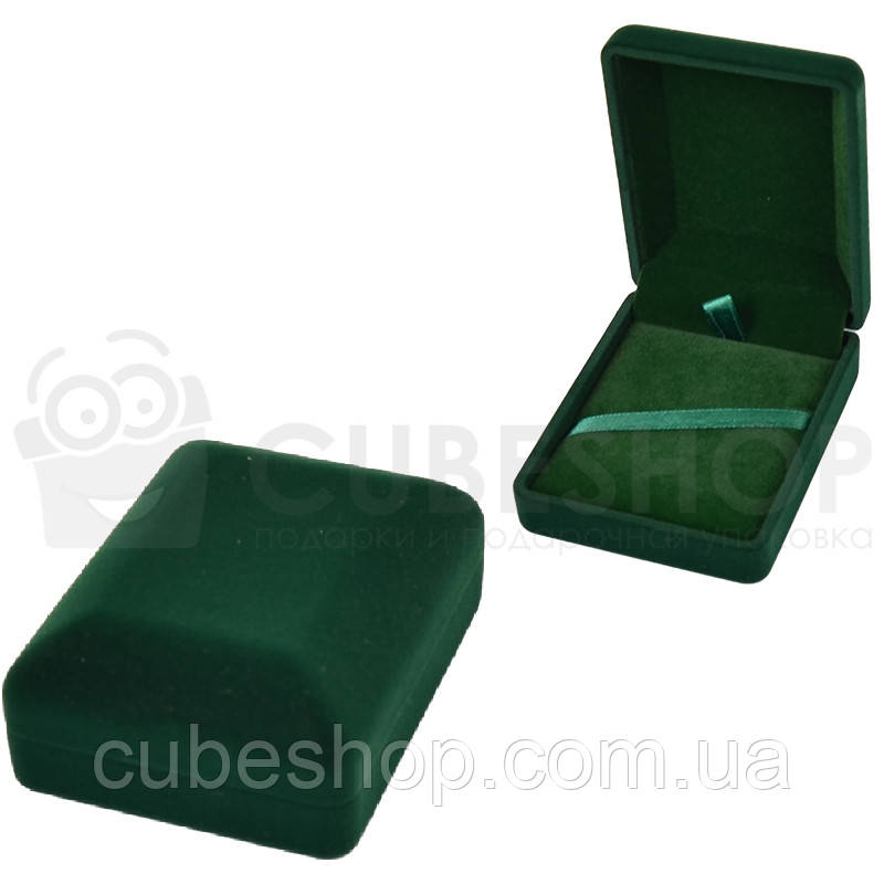 Футляр для медалей, нагород, значків, монет, орденів "Класика №9" темно-зелений