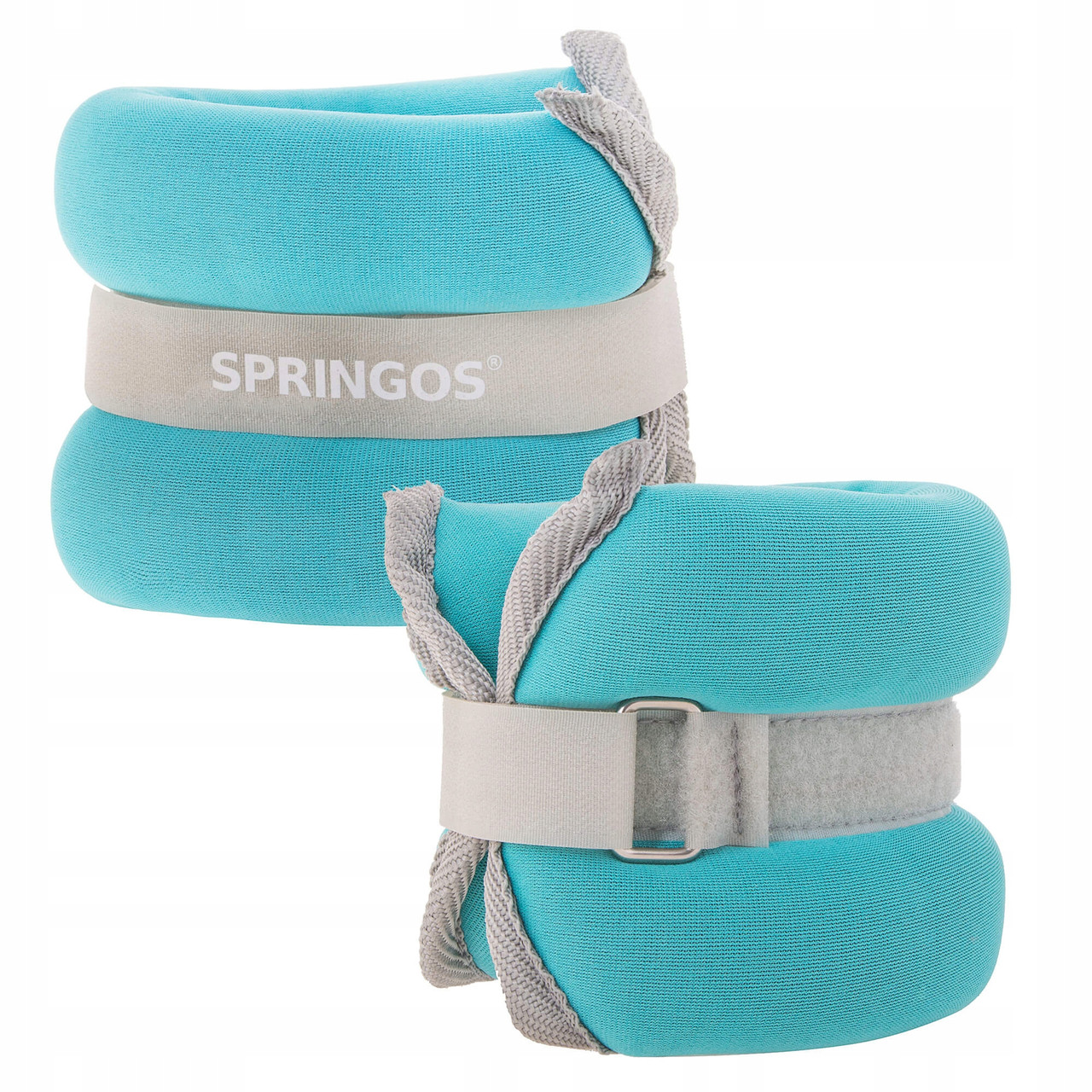 Утяжелители-манжеты для ног и рук Springos 2 x 1 кг FA0071 - фото 1 - id-p1647671877