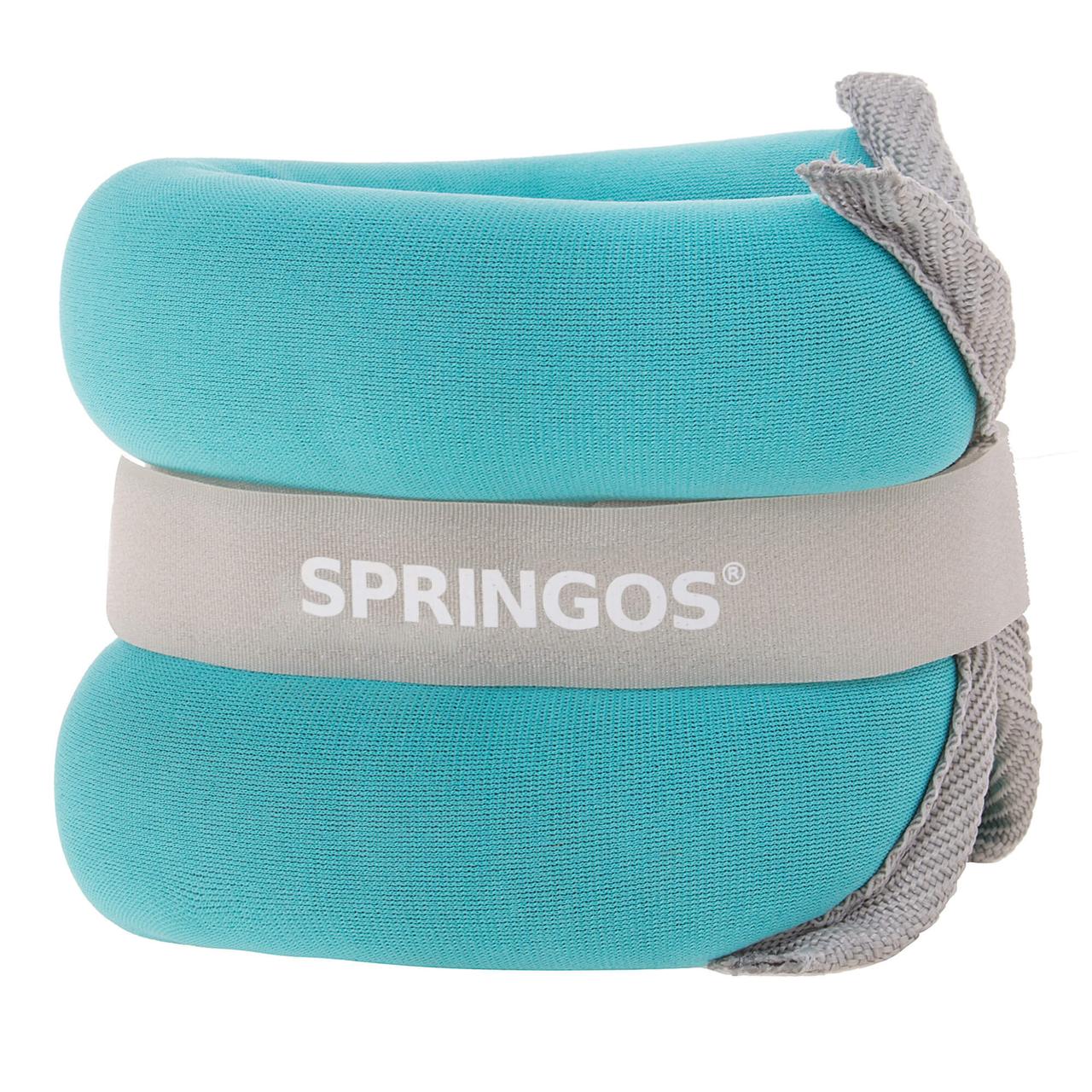 Утяжелители-манжеты для ног и рук Springos 2 x 1 кг FA0071 - фото 5 - id-p1647671877