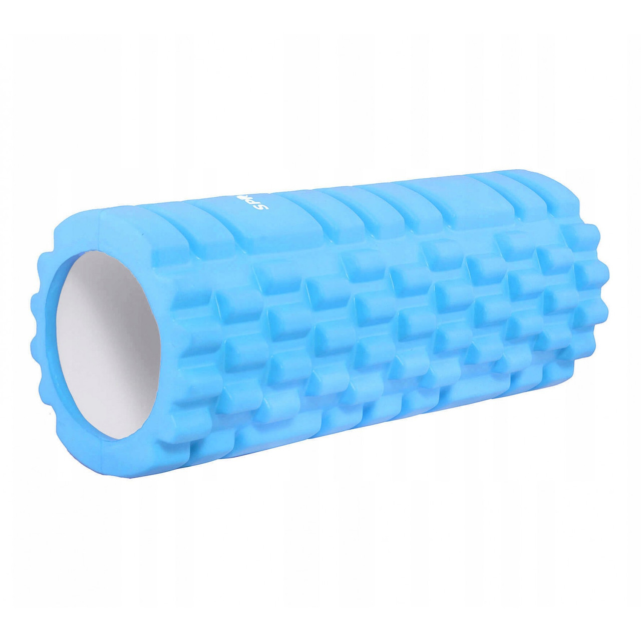 Масажний ролик (валик, ролер) Springos 33 x 14 см FR0014 Light Blue aiw якість, фото 1