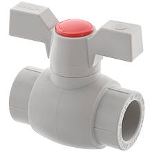 Кран кульковий PPR КШ KOER (бабочка) для гарячої води 25 (KOER K0182.PRO) (KP235)