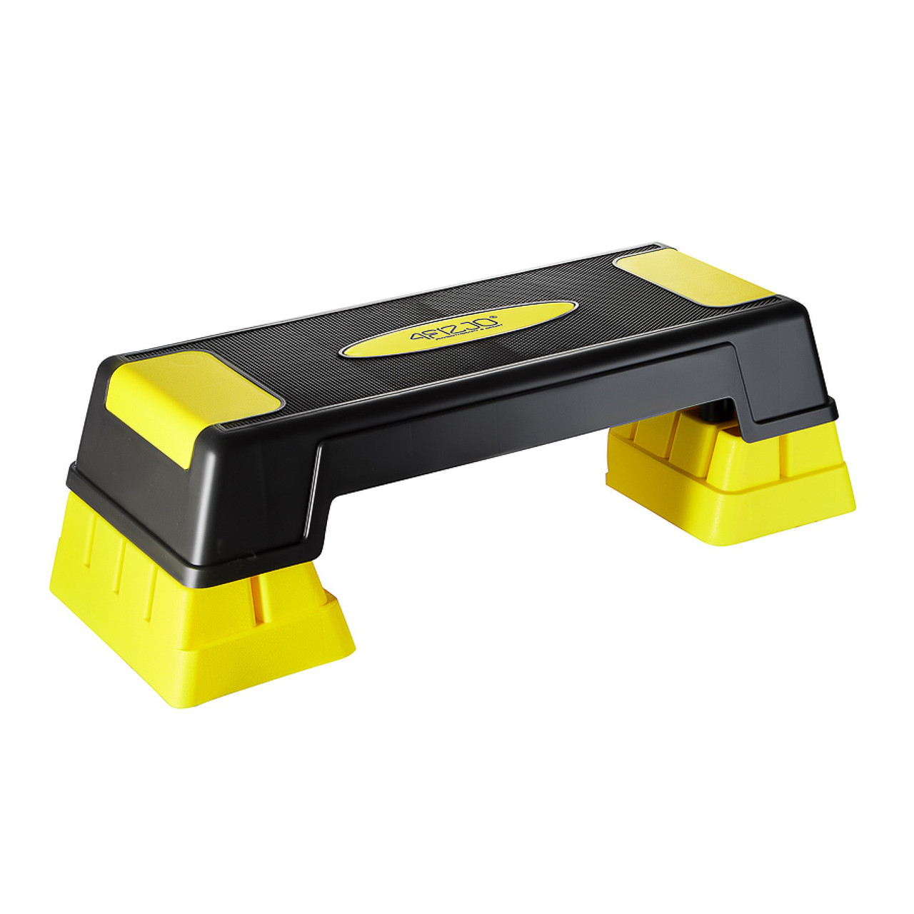 Степ-платформа 3-ступенева 4FIZJO PRO 4FJ0225 Black/Yellow aiw якість, фото 1