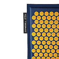 Килимок акупунктурний з подушкою 4FIZJO Eco Mat Аплікатор Кузнєцова 68 x 42 см 4FJ0229 Navy Blue/Orange aiw, фото 8