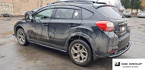 Пороги бічні труба з листом Subaru XV (2011-2017) D60