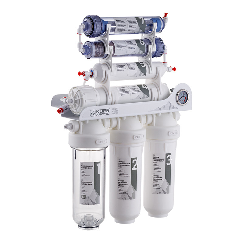 Система зворотного осмосу KOER.07A ARCTIC 7 (KR3149)