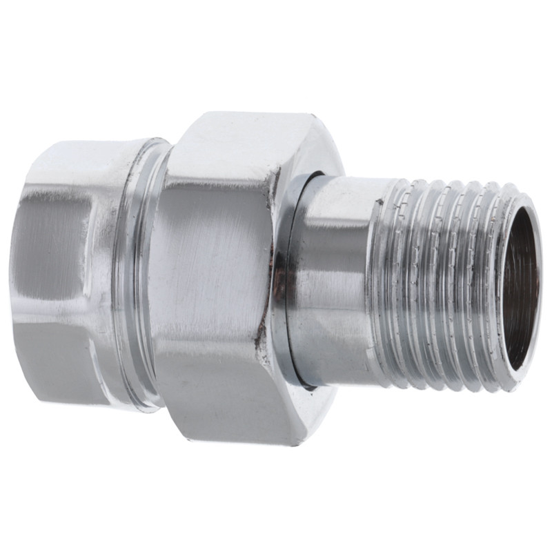 Сгон американка (хром) 1/2" прямий KOER KR.341.CHR (KR2702)