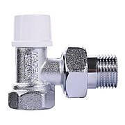 Кран радіаторний кутовий ARCO 1/2" 507205 п/ключ