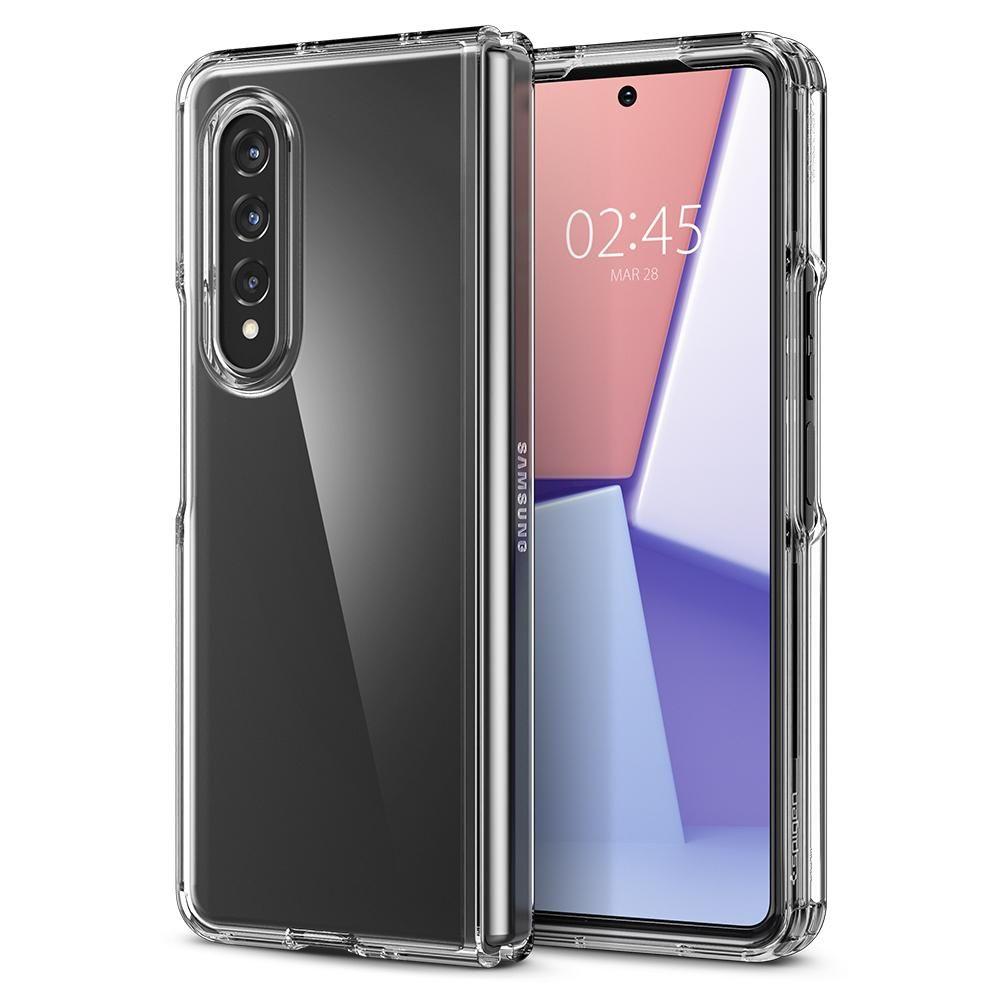 Чохол Spigen для Samsung Galaxy Z Fold 3 — Ultra Hybrid, Crystal Clear (ACS02959)