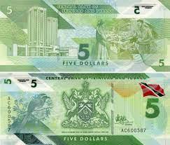 Тринідад і Тобаго 5 доларів 2020р UNC ПОЛІМЕР