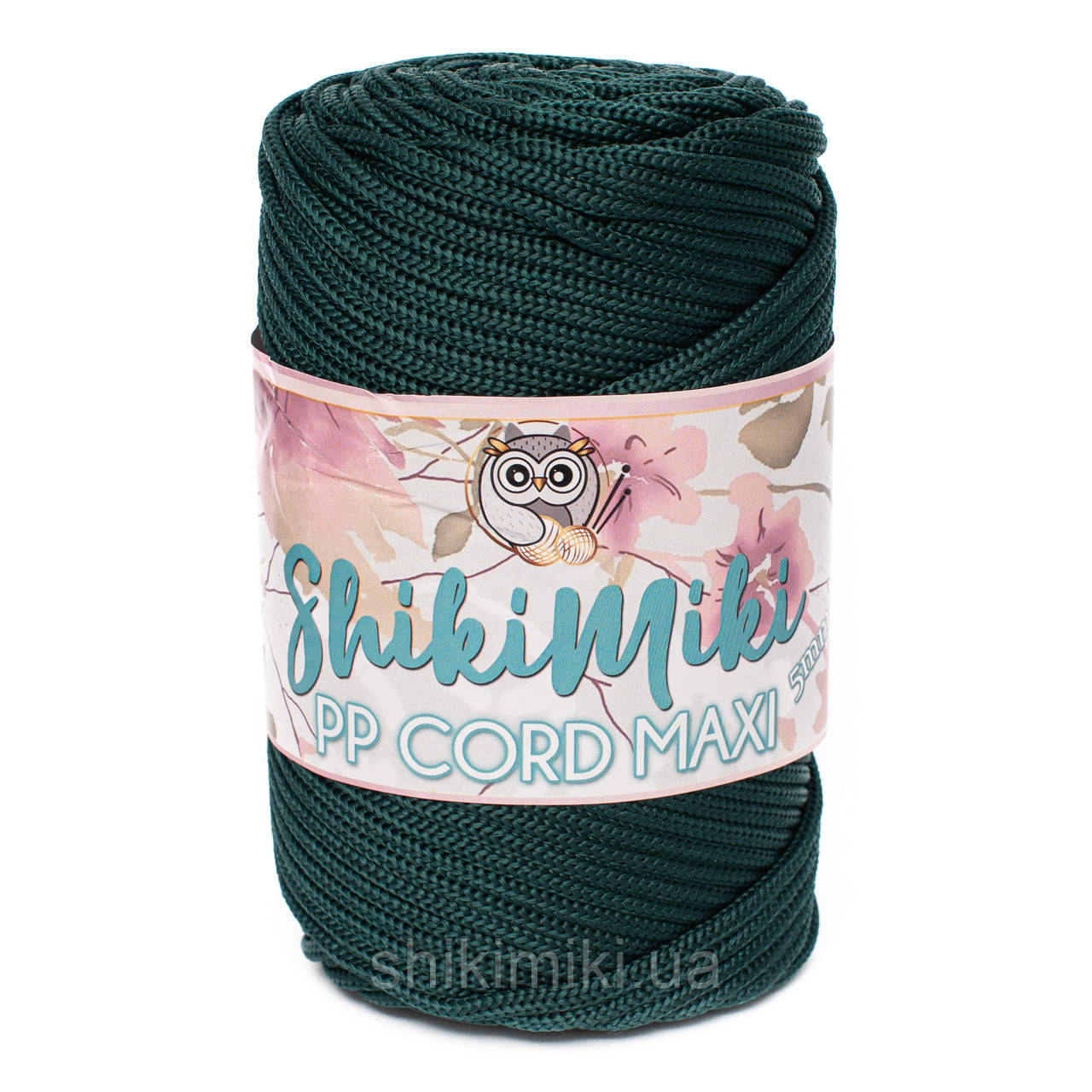 Поліпропіленовий шнур PP Cord 5 mm, колір Петроль, фото 1