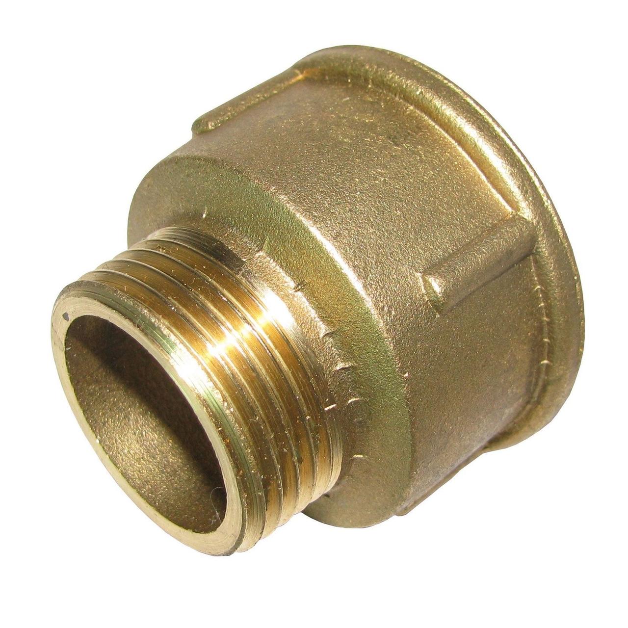 Ладун латунь 3/4" Внутрішня х 1/2" Наручна А0603А
