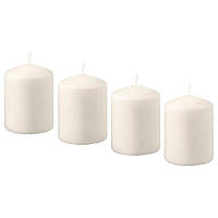 Свечи без запаха набор 4 штуки формовые 701.242.62 Ikea