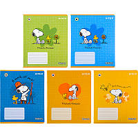 Зошит шкільний Kite Snoopy SN22-232, 12 аркушів, клітинка