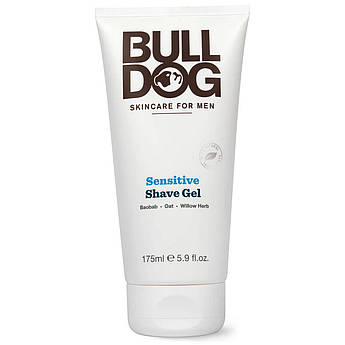 Чоловічий гель для гоління для чутливої шкіри Bulldog Sensitive Shave Gel 175 мл