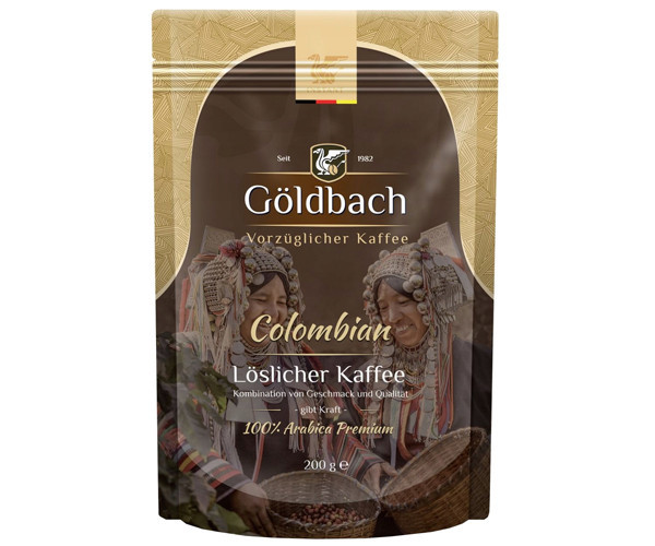 Кава розчинна Goldbach Colombian, 200 г